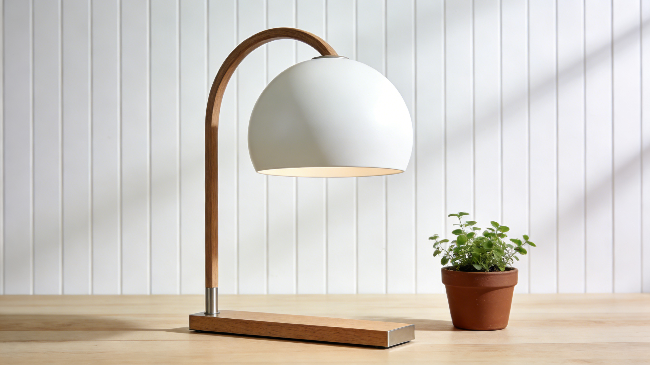 Ceramic Sphere Tischlampe - Keramik Modern Design auf weißem Hintergrund