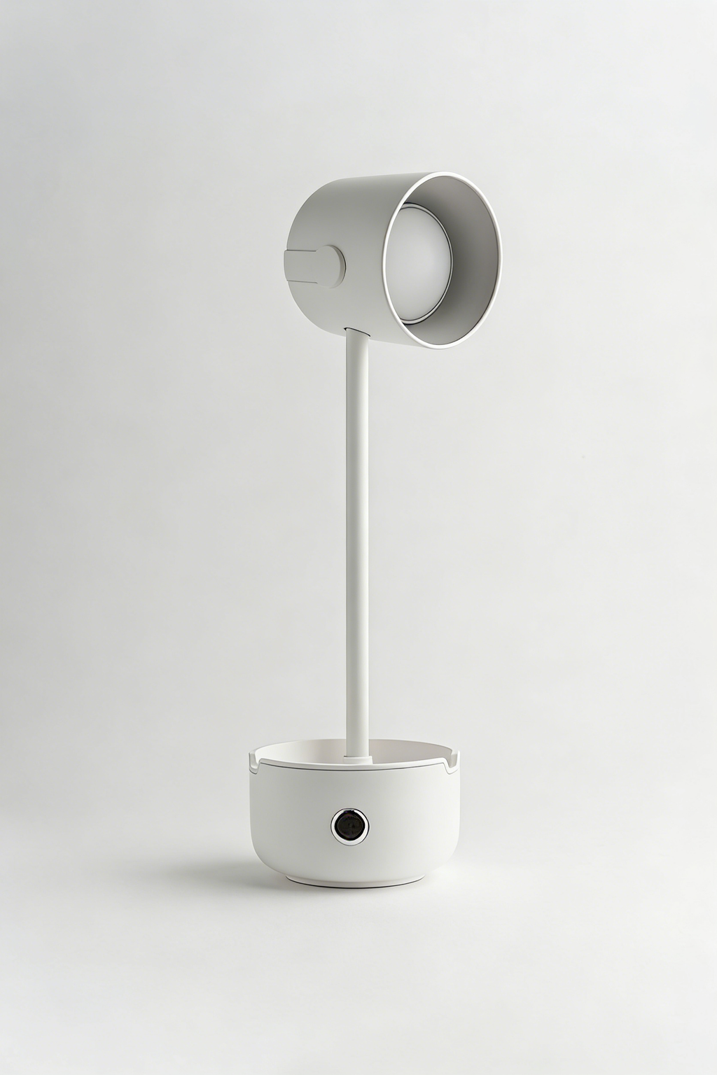 Fabric Drum Deckenleuchte - Stoff Skandinavisch Design auf weißem Hintergrund