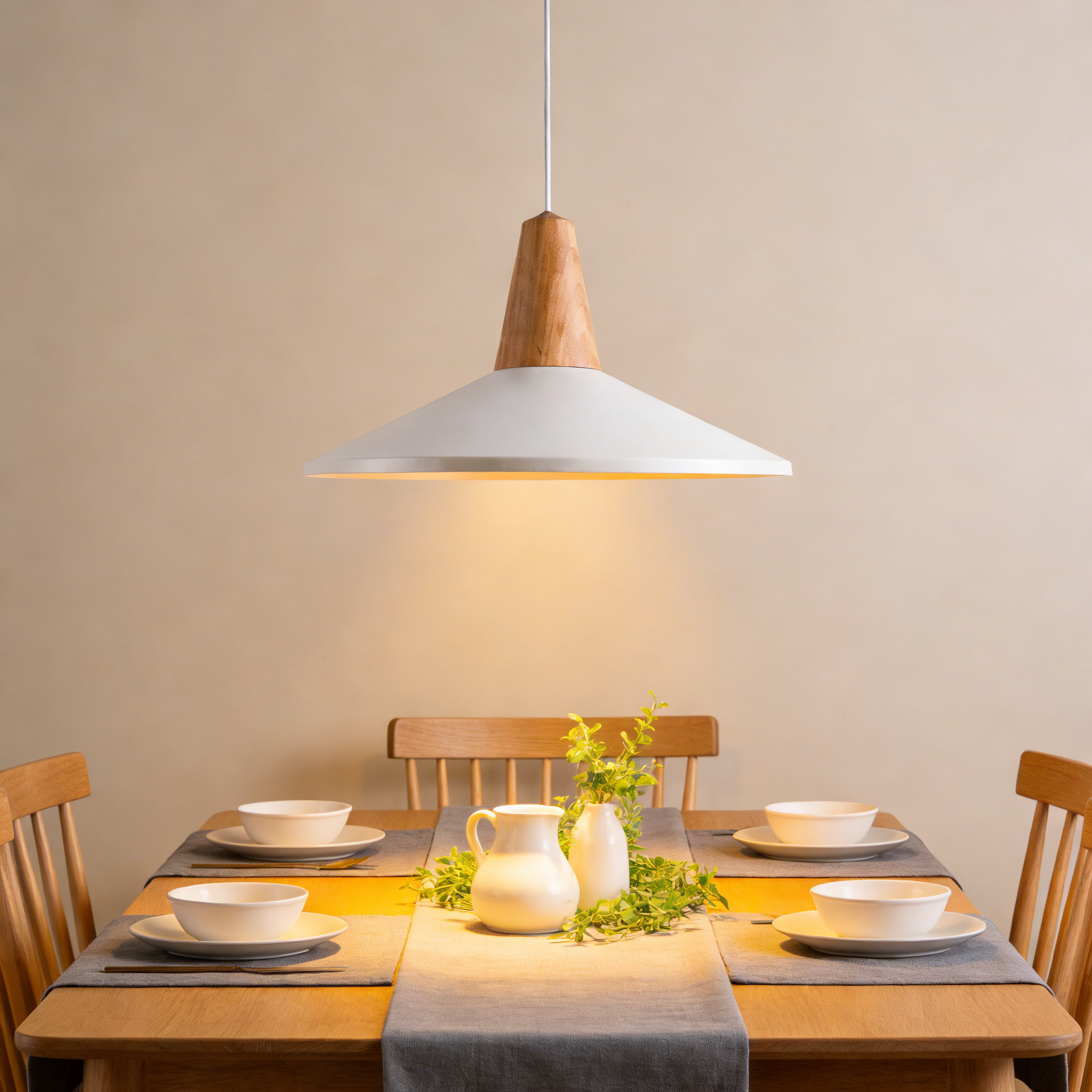 Minimalist Round Deckenleuchte