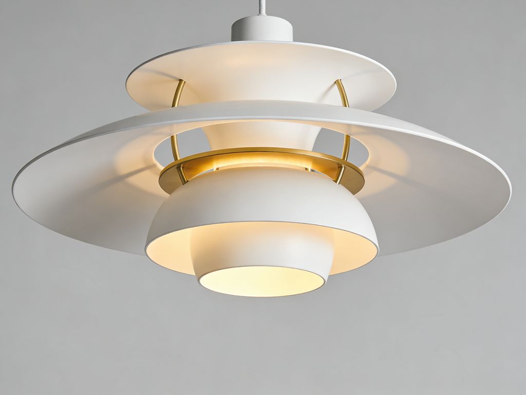 Nordic Glass Globe Pendelleuchte - Glas Skandinavisch Design auf weißem Hintergrund